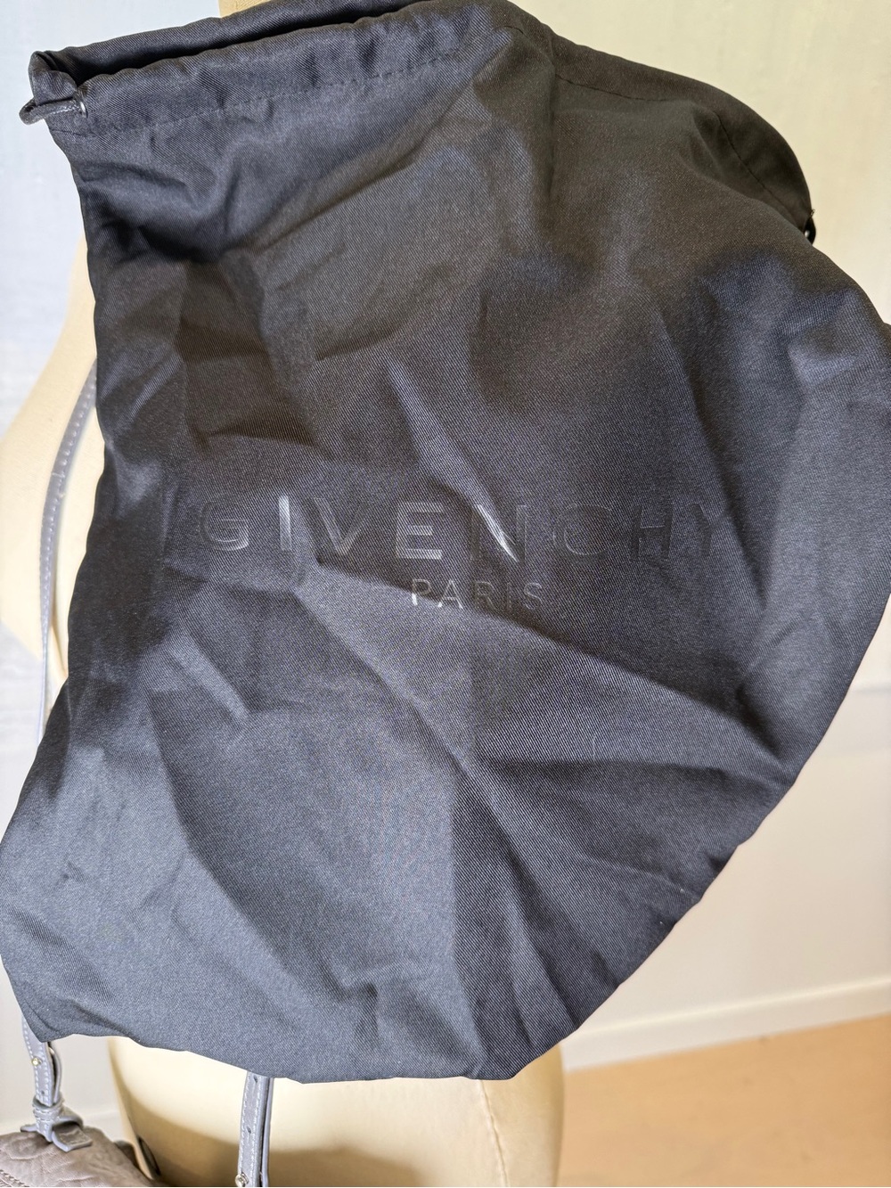 Givenchy Gray Pony & Pebbled Leather Crossbody Pandora - Picture 16 of 16